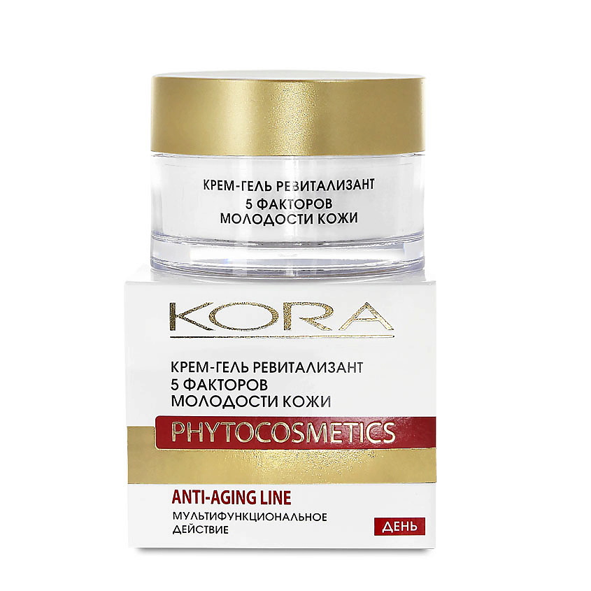 Изображение товара KORA Крем для лица Антивозрастной уход Мультифункциональный, 50 мл