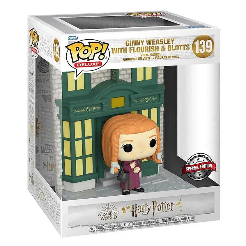 Изображение товара FUNKO Эксклюзивная фигурка Harry Potter Косой переулок Джинни Уизли Flourish And Blotts, Мультиколор