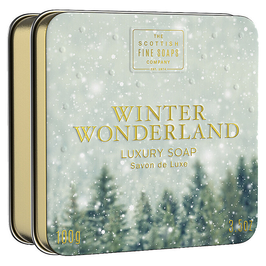 Изображение товара Мыло в мыльнице Scottish Fine Soaps Winter Wonderland 100 г