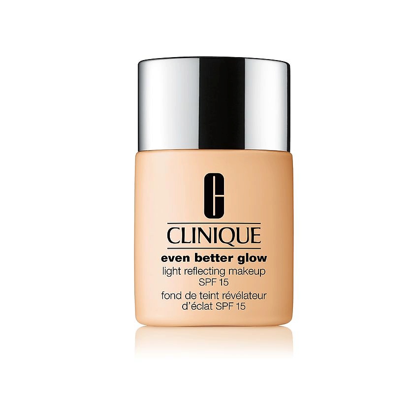 Изображение товара CLINIQUE Тональный крем, придающий сияние Even Better Glow Light Reflecting Makeup SPF 15, WN 04 Bone, 30 мл