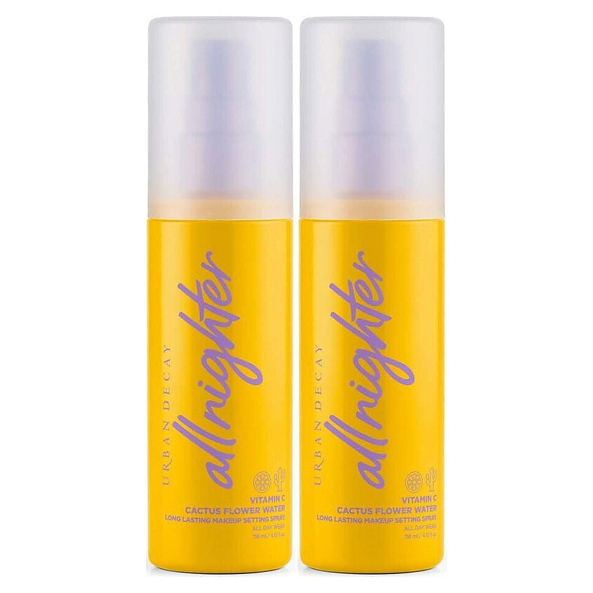 Изображение товара URBAN DECAY Увлажняющий спрей для фиксации макияжа All Nighter Vitamin C Setting Spray, 2 x 118 мл
