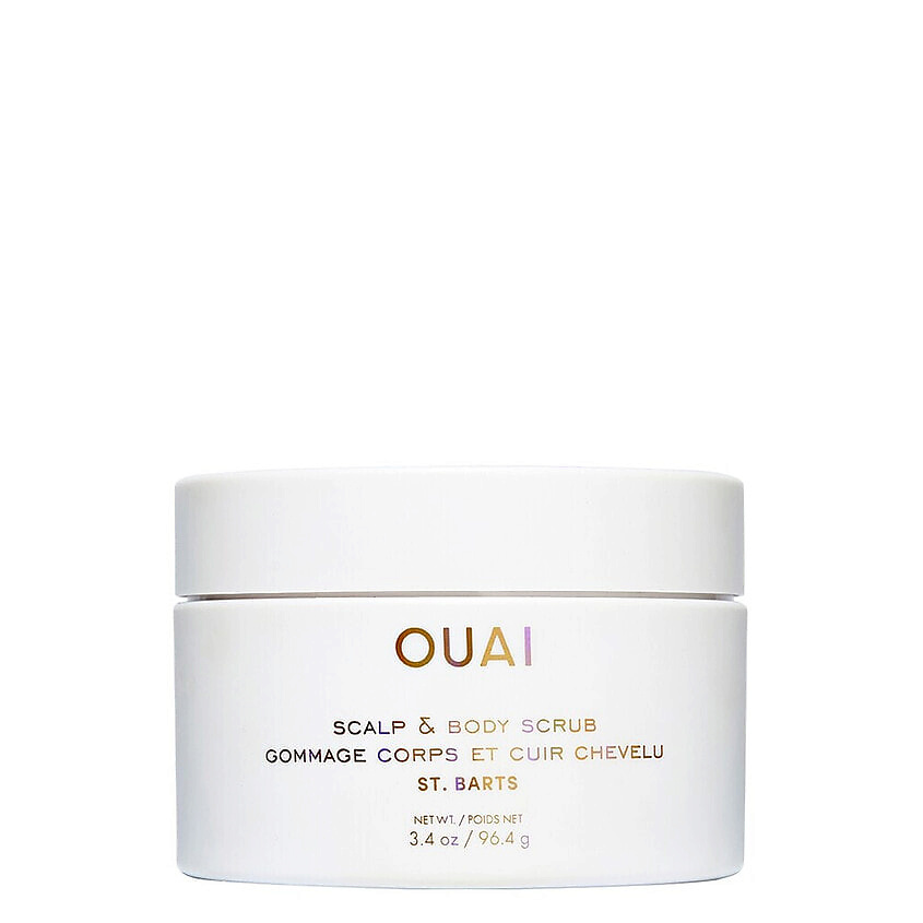 Изображение товара OUAI Парфюмированный скраб Scalp & Body Scrub St Barts, 96.4 г