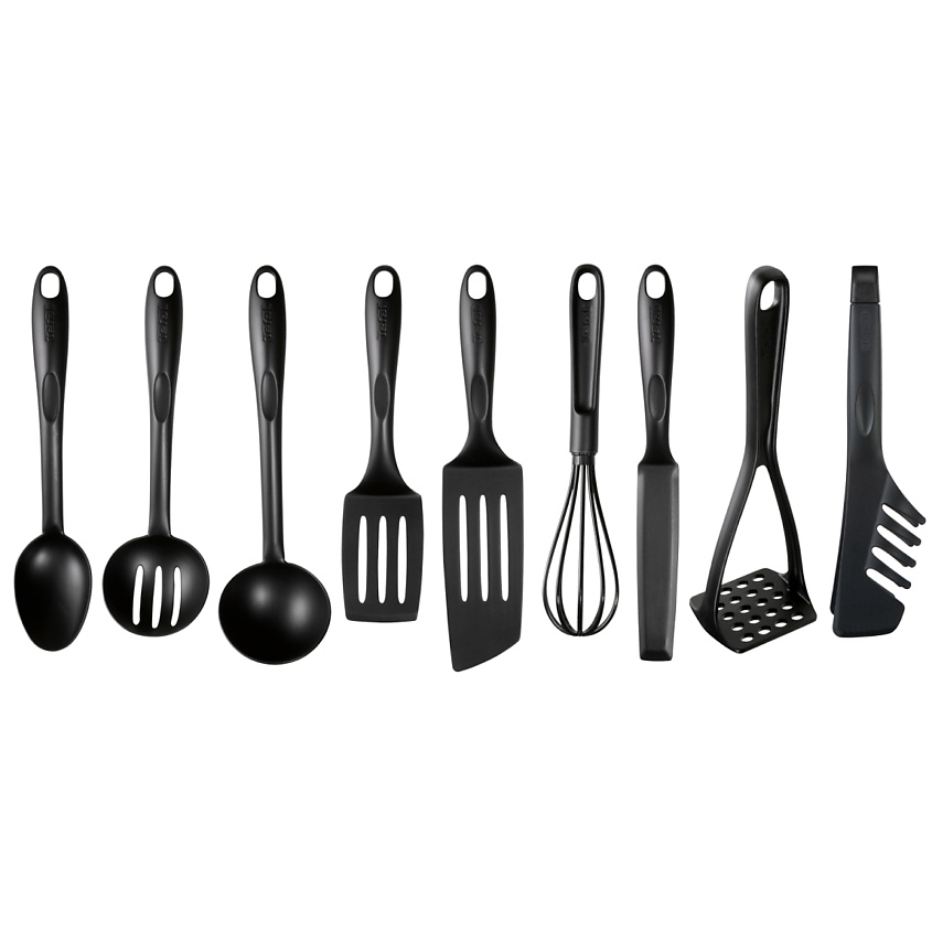 Изображение товара TEFAL Набор кухонных принадлежностей Bienvenue K001S925, 9 предметов
