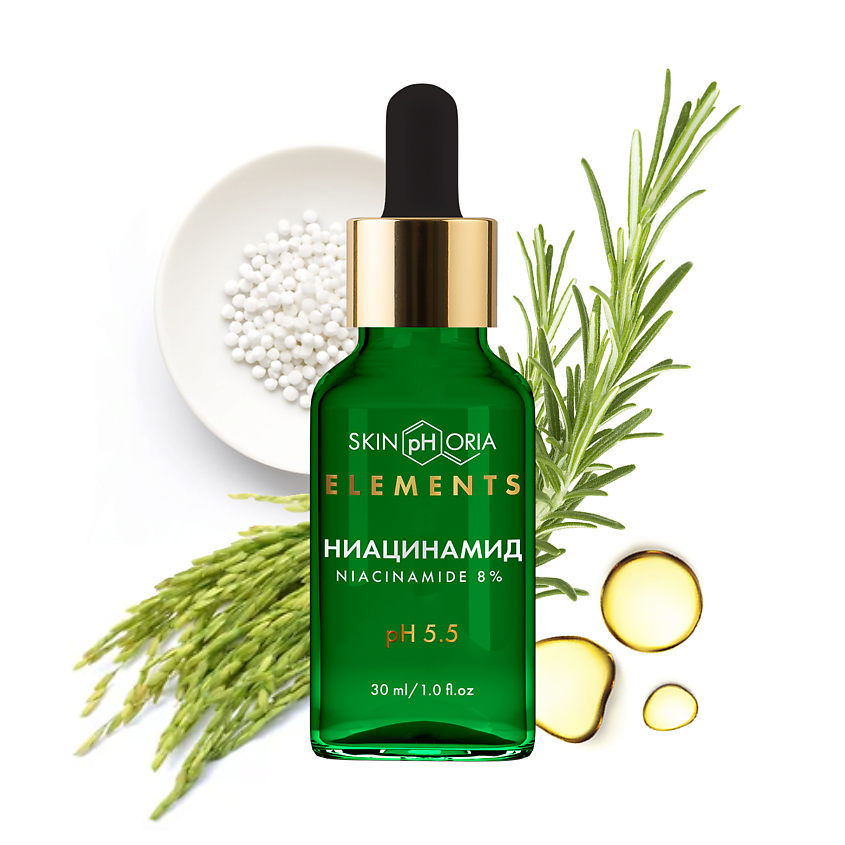 Изображение товара SKINPHORIA Сыворотка-сияние для лица с выравниванием тона кожи Niacinamide Brightening Serum, 30 мл