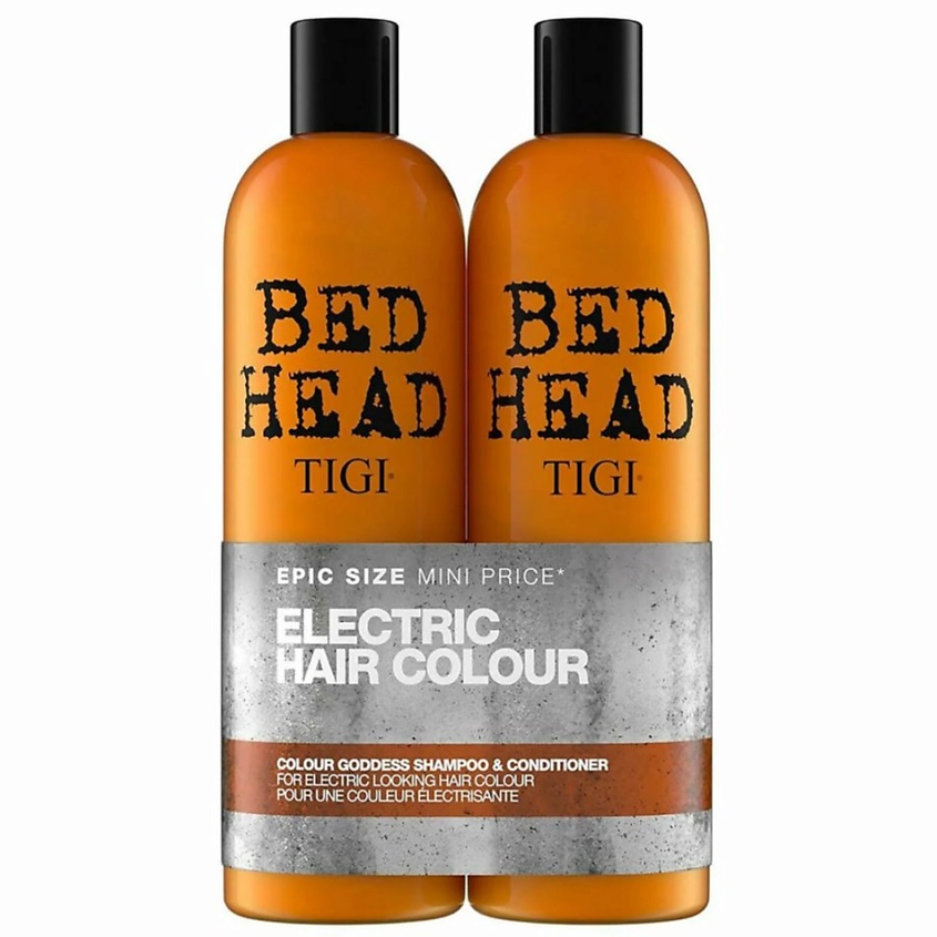 Изображение товара TIGI Шампунь и кондиционер для окрашенных волос Bed Head Colour Goddess Oil Infused, 750 мл + 750 мл