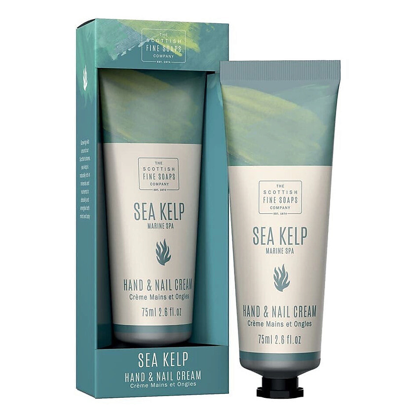 Изображение товара SCOTTISH FINE SOAPS Крем для рук и ногтей Sea Kelp Marine Spa Hand & Nail Cream Classic, 75 мл