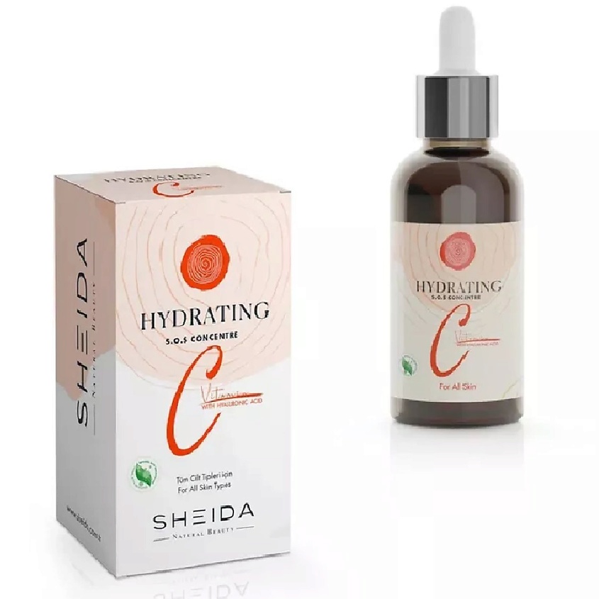 Изображение товара SHEIDA Сыворотка для лица с витамином С и гиалуроновой кислотой, 30 мл