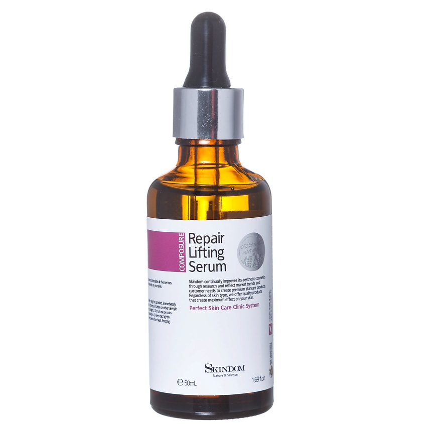 Изображение товара SKINDOM Сыворотка для лица с лифтинг-эффектом с экстрактом бобов шикакай, 50 мл