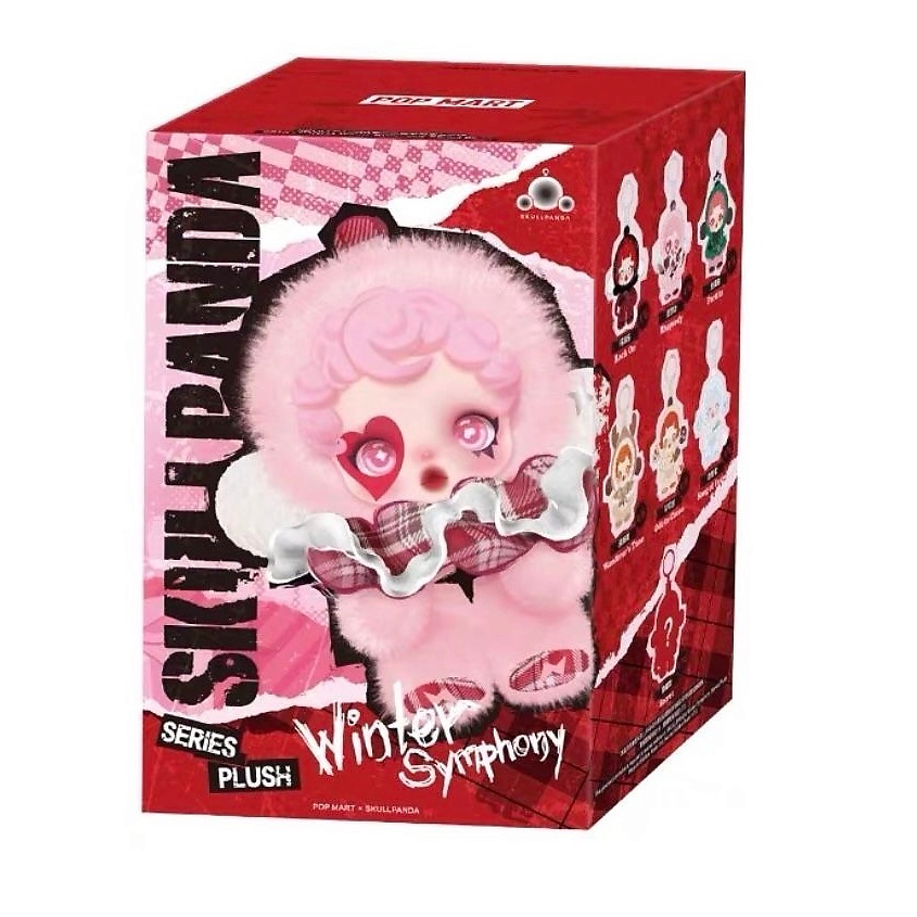 Изображение товара POP MART Игрушка SKULLPANDA Winter Symphony Blind Box, Голубой