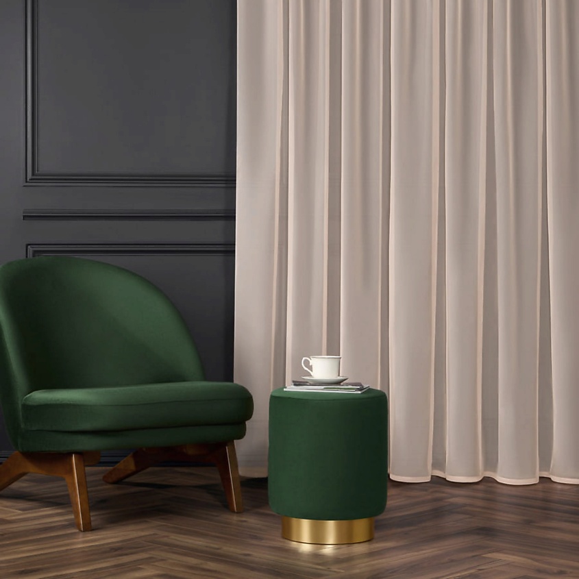 Изображение товара ARYA HOME COLLECTION Тюль Вуаль Veo ШхВ 200х280 2045, Тюль Вуаль Arya Veo ШхВ 200х280 2045 Персиковый мусс