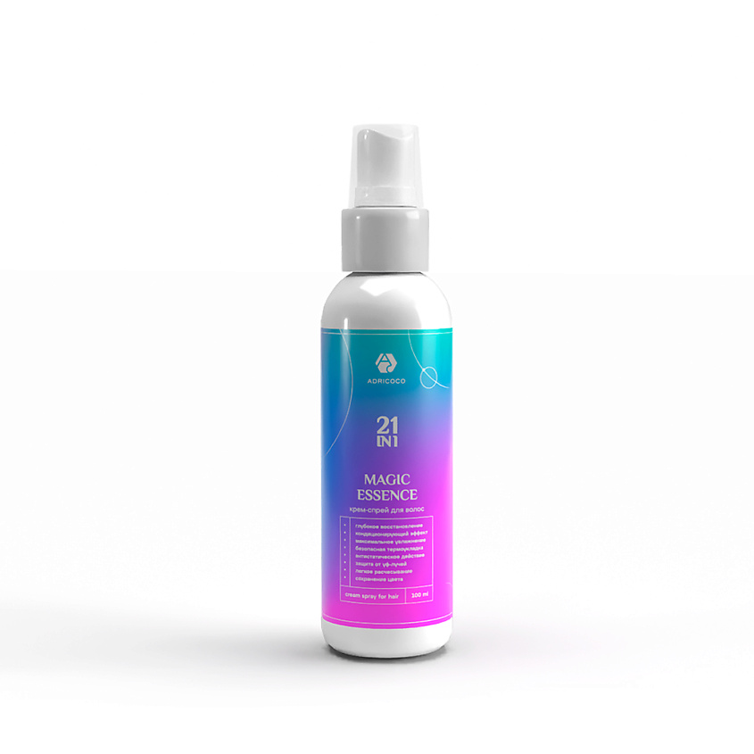 Изображение товара ADRICOCO Крем-спрей для волос 21 в 1 многофункциональный Magic Essence, 100мл