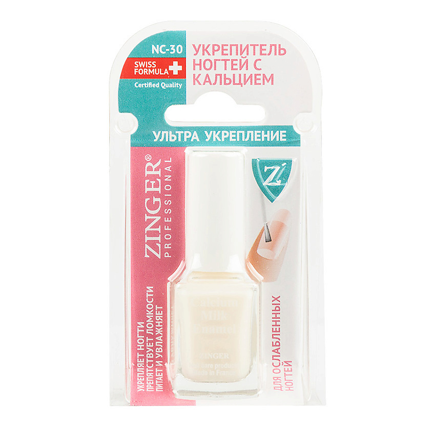 Изображение товара ZINGER Укрепитель для ногтей Classic NC30, 12 мл