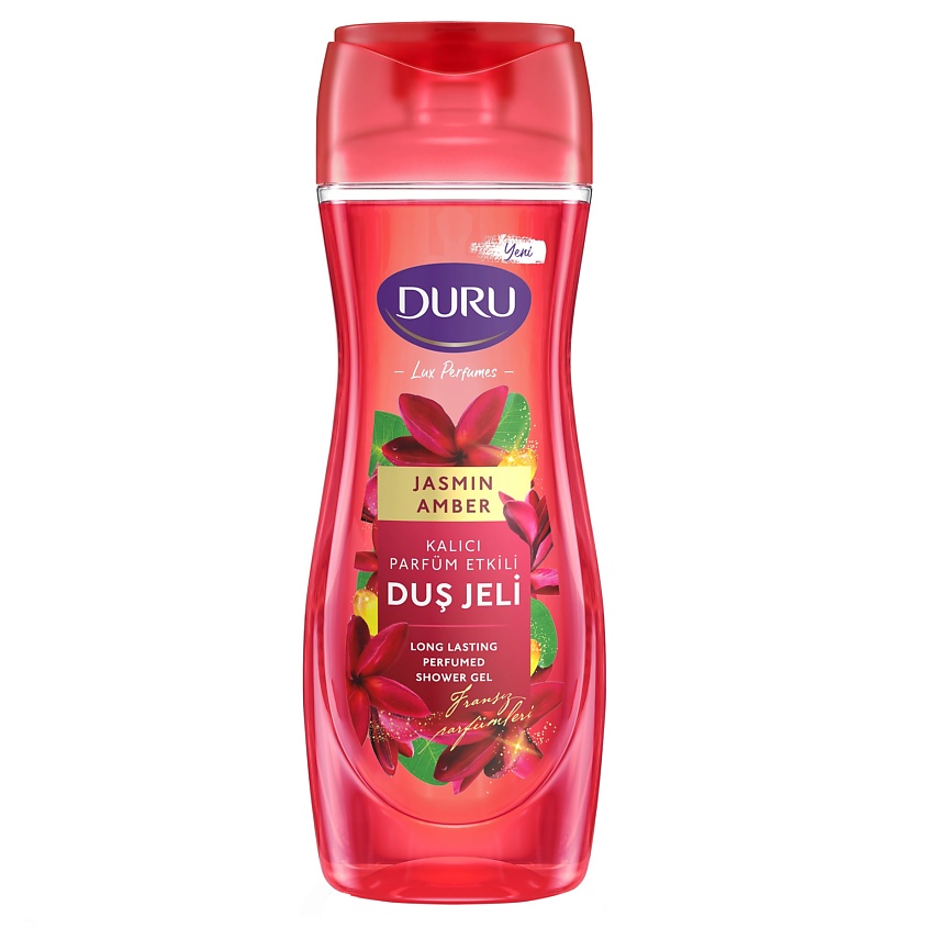 Изображение товара DURU Гель для душа Lux Perfumes Амбра и Жасмин, 450 мл