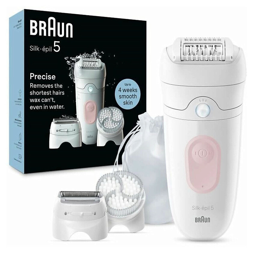 Изображение товара BRAUN Электрический эпилятор Braun Silk-épil 5 SE5-060, Белый