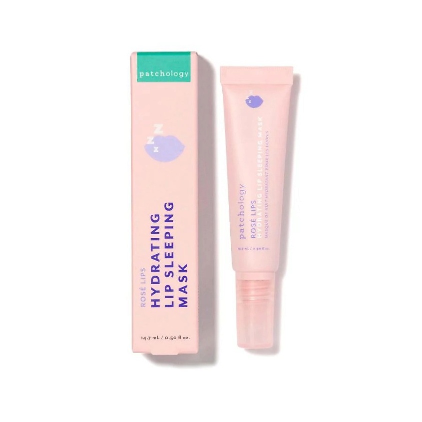 Изображение товара PATCHOLOGY Увлажняющая ночная маска для губ Rose Lips Hydrating Lip Sleeping Mask, 14.7 мл