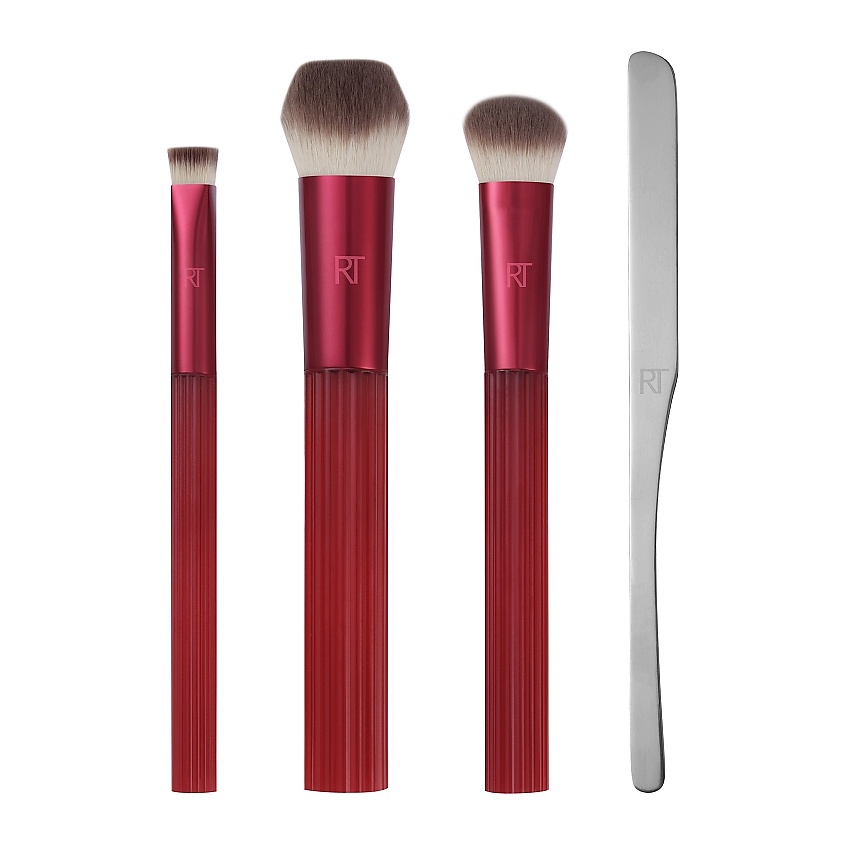 Изображение товара REAL TECHNIQUES Набор для макияжа Solar Power Goden Hour Glow Base, 4 шт.