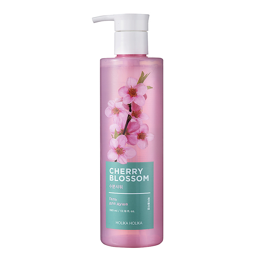 Изображение товара HOLIKA HOLIKA Гель для душа с экстрактом вишни Cherry Blossom Body Cleanser, 390 мл