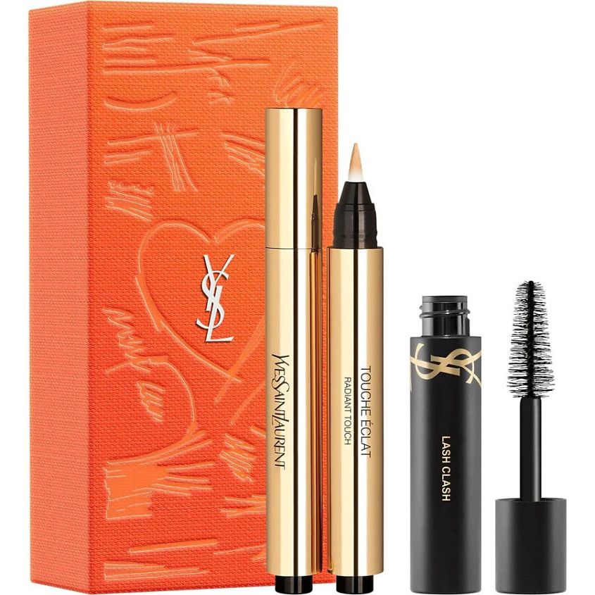 Изображение товара Yves Saint Laurent набор декоративной косметики Touche Éclat и тушь Lash Clash Mini