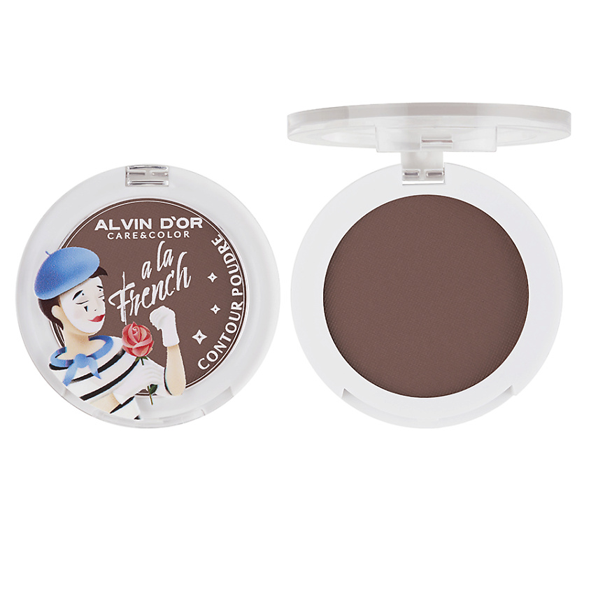 Изображение товара ALVIN D’OR Пудра-контуринг для лица Contour poudre A LA FRENCH, 03 Brownie