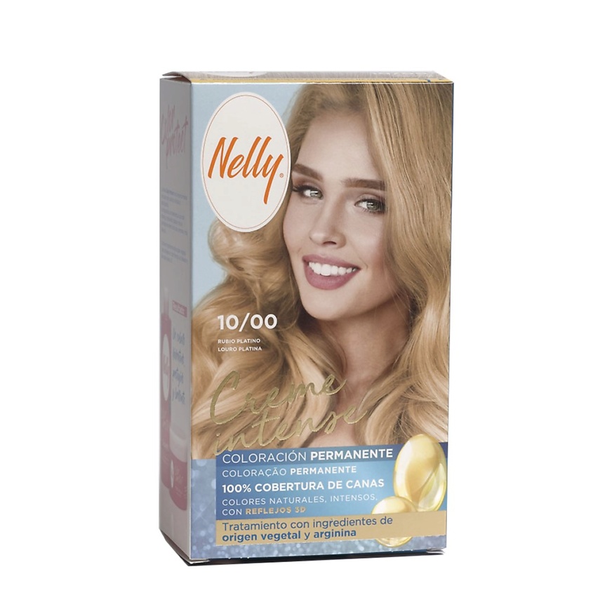 Изображение товара NELLY Краска для волос Crème Intense, 10/00; Платиновый блондин; блонд