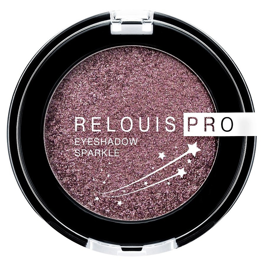 Изображение товара RELOUIS Тени "Pro Eyeshadow Sparkle", тон 07 Purple smoky