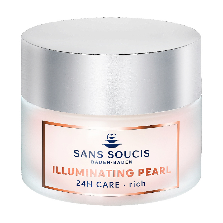 Изображение товара SANS SOUCIS BADEN·BADEN Крем антивозрастной питательный "ПЕРЛАМУТРОВОЕ СИЯНИЕ" 24 часового ухода, 50 мл