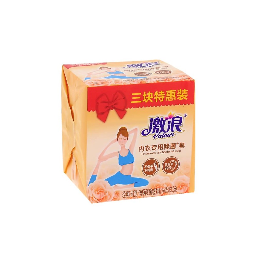 Изображение товара VALEUR Антибактериальное мыло для стирки нижнего белья 120 гр х 3 шт