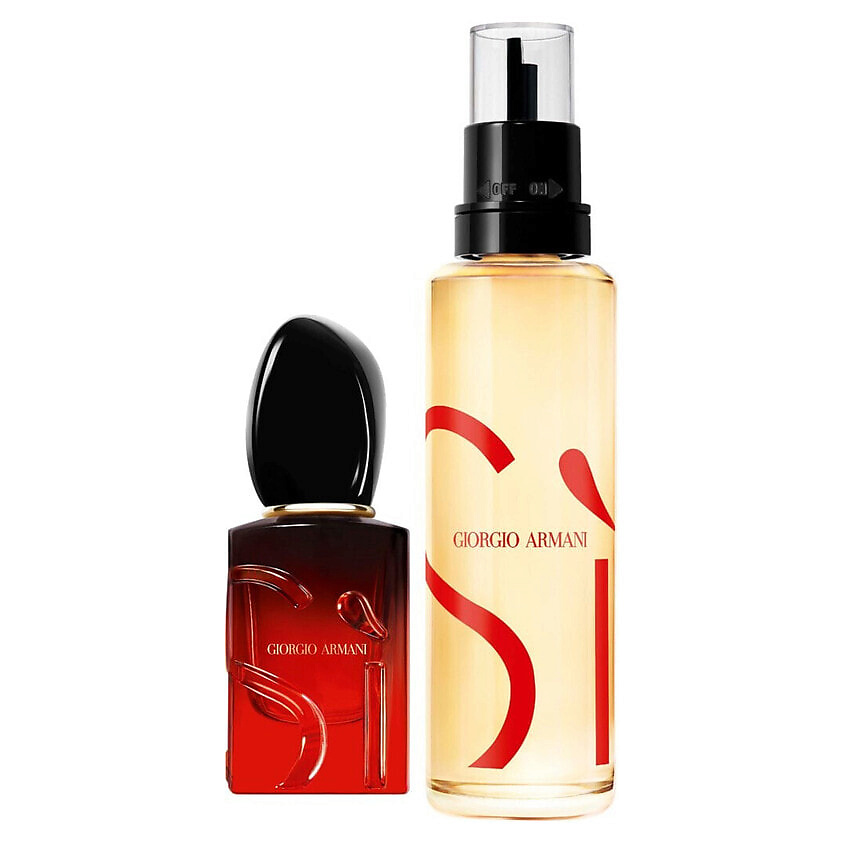 Изображение товара GIORGIO ARMANI Набор Si Passione Intense (2024): Парфюмерная вода + Рефилл, 30 мл + 100 мл