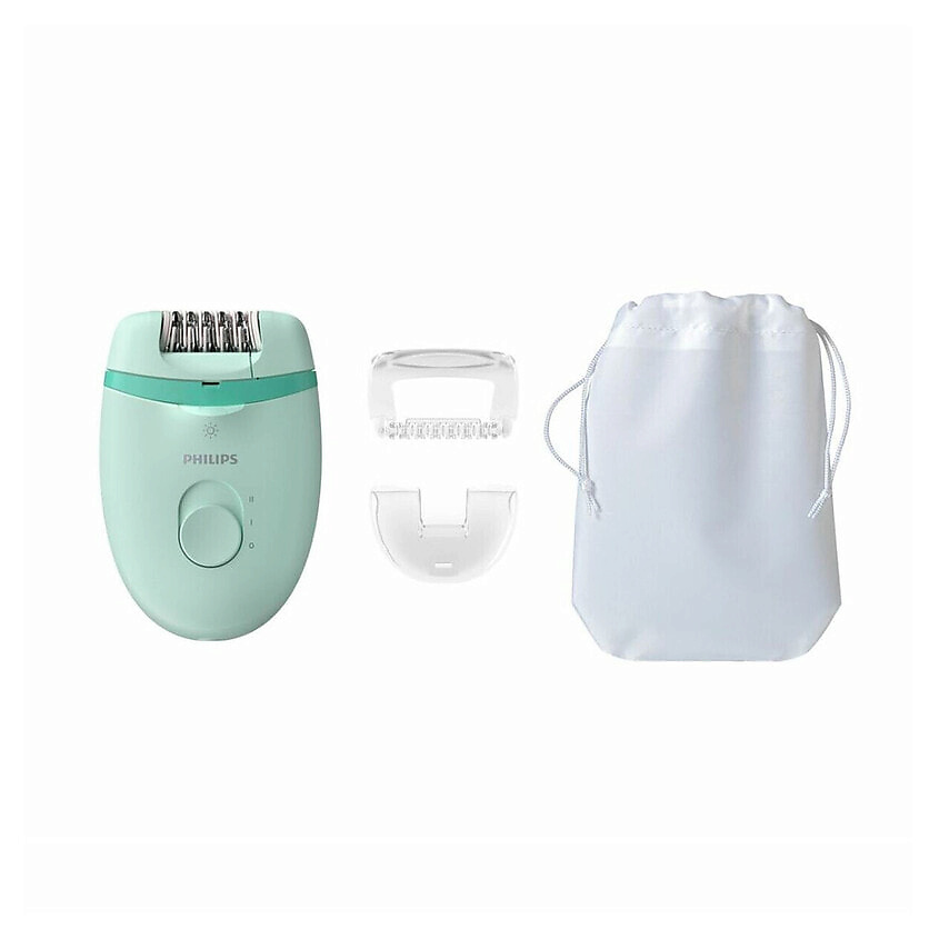 Изображение товара PHILIPS Эпилятор Satinelle Essential BRE265/00 в светло-зеленом цвете