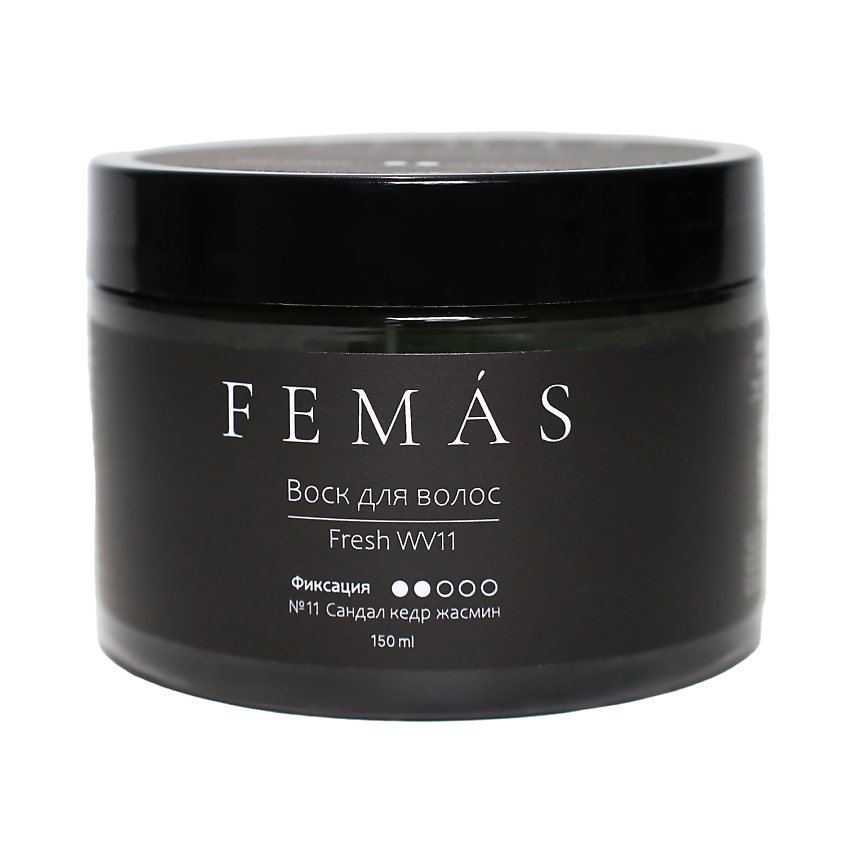 Изображение товара FEMAS Воск для волос Fresh с легкой фиксацией для мужчин 100 мл