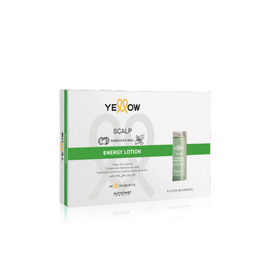 Изображение товара YELLOW Лосьон энергетический для роста волос ENERGY LOTION, 13 мл х 6