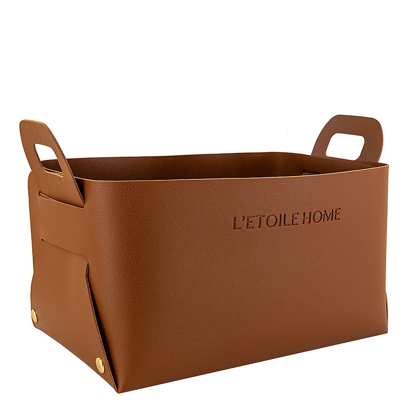 Изображение товара LETOILE HOME Корзина для хранения коричневая, 1 шт.
