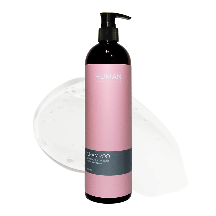 Изображение товара HUMAN BEAUTY EVOLUTION Шампунь для волос женский для ухода за кожей головы, 500 мл