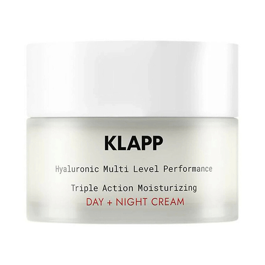 Изображение товара KLAPP COSMETICS Увлажняющий крем Hyaluronic Multi Level Performance Triple Action, 50 ml