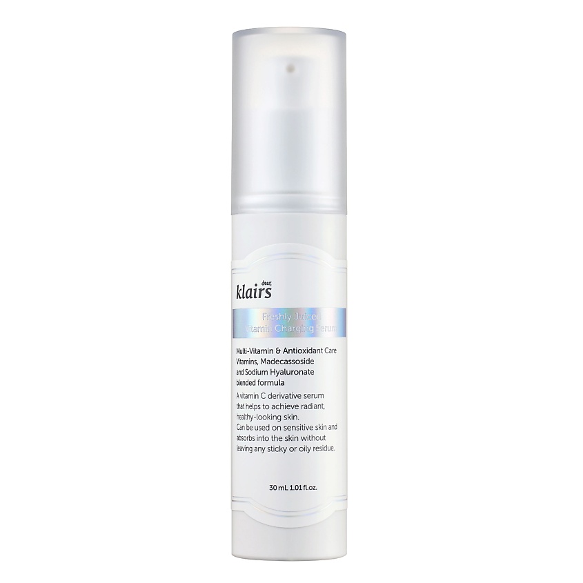 Изображение товара DEAR, KLAIRS Сыворотка с витамином С Freshly Juiced Vitamin Charging Serum, 30 мл