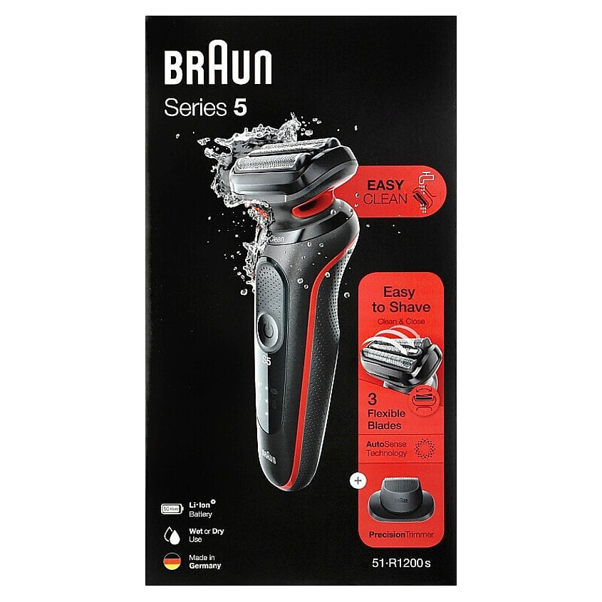 Изображение товара BRAUN Электробритва Series 5 51-R1200s, 1 шт.