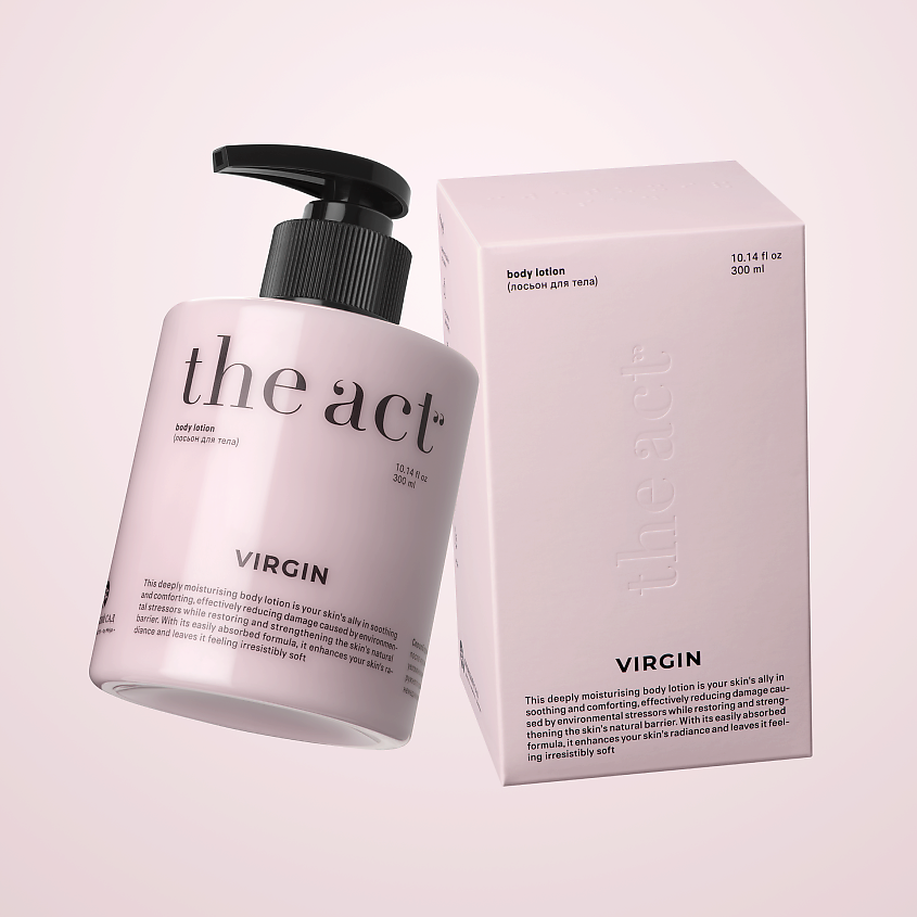 Изображение товара THE ACT Лосьон для тела увлажняющий, парфюмированный, 300 мл