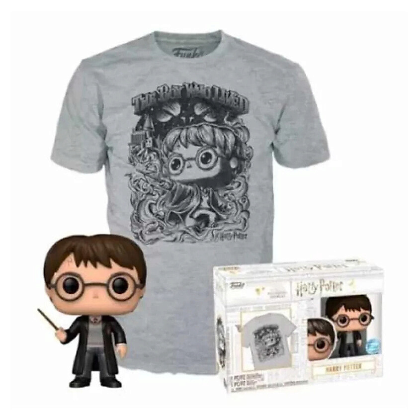 Изображение товара Футболка с фигуркой Harry Potter от Funko для взрослых унисекс 5467 рублей