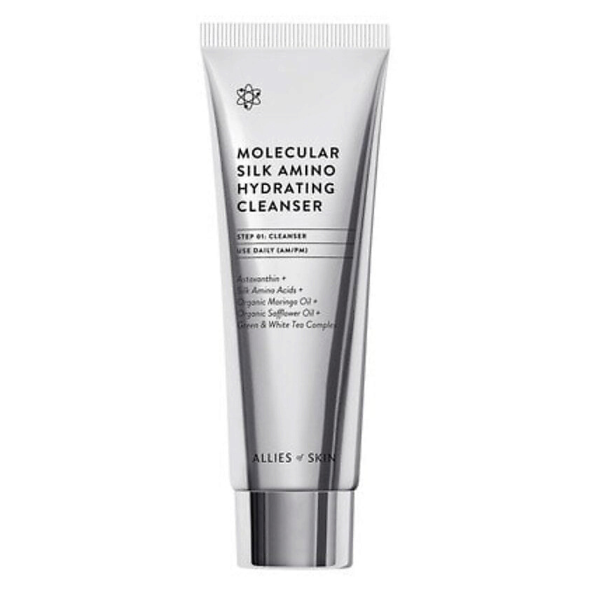 Изображение товара ALLIES OF SKIN Очищающее средство Molecular Silk Amino Hydrating Cleanser 25 мл Изображение товара ALLIES OF SKIN Очищающее средство Molecular Silk Amino Hydrating Cleanser 25 мл