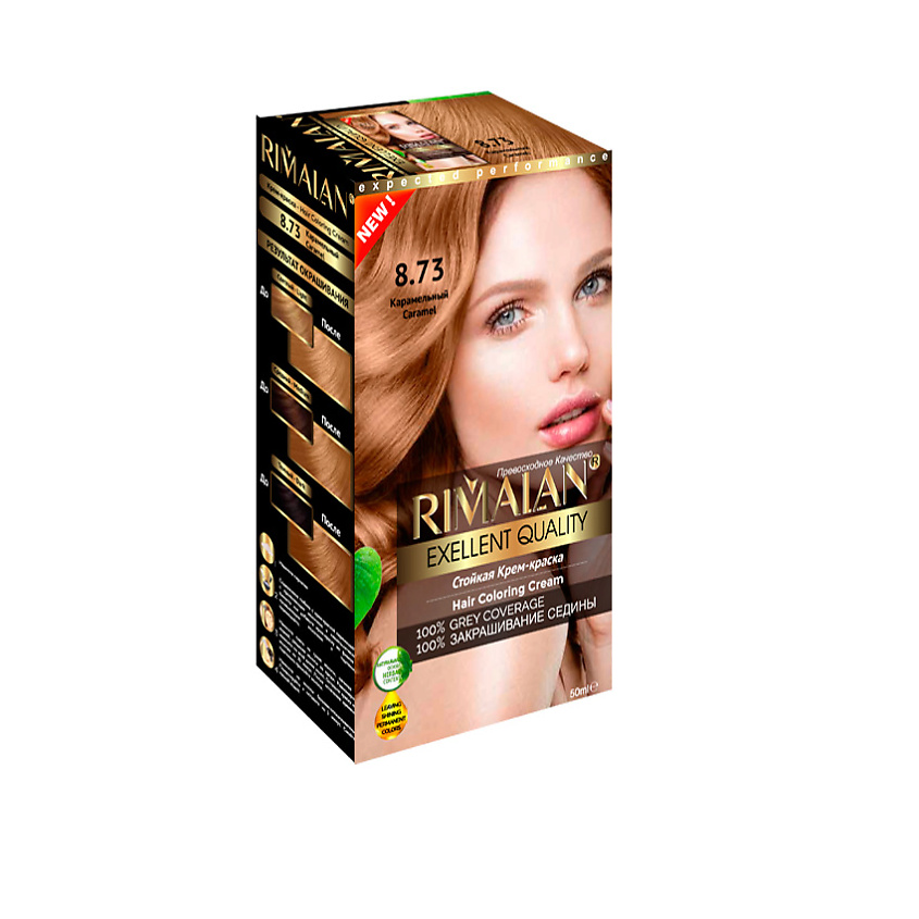 Изображение товара RIMALAN Стойкая крем-краска, карамельный