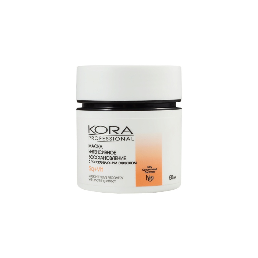 Изображение товара KORA PROFESSIONAL Mаска Интенсивное восстановление с успокаивающим эффектом, 50 мл