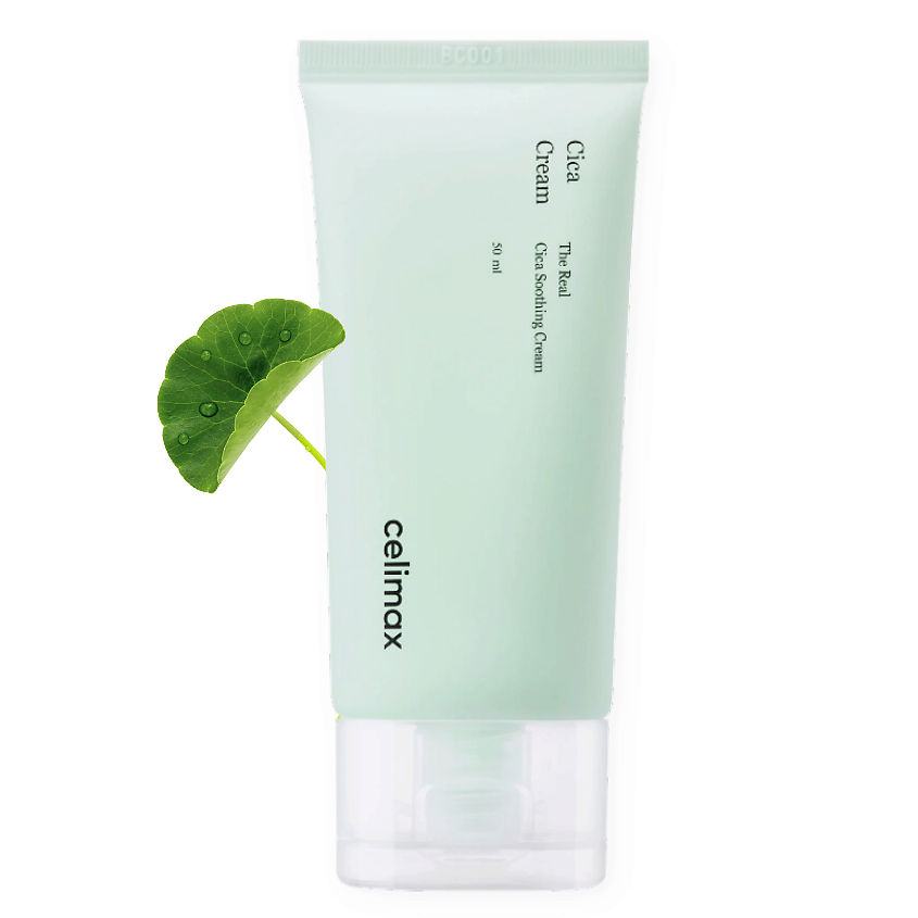 Изображение товара Успокаивающий крем с центеллой Celimax The Real Cica Soothing Cream для чувствительной кожи