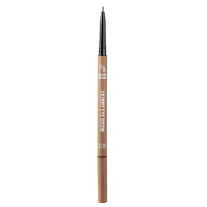 Изображение товара HOLIKA HOLIKA Карандаш для бровей Wonder Drawing Skinny Eyebrow, № 03, Light Brown, 0,5 г