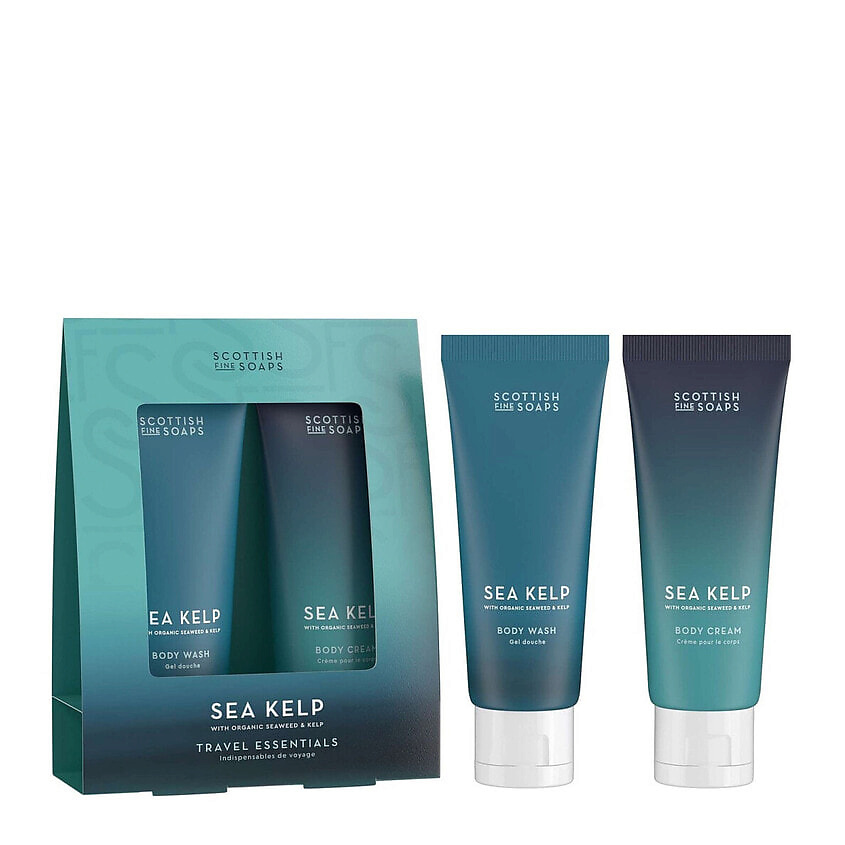 Изображение товара SCOTTISH FINE SOAPS Набор Sea Kelp Travel Essentials Set, 75 мл + 75 мл