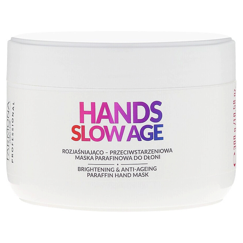 Изображение товара FARMONA Парафиновая маска для рук Hands Slow Age Brightening & Anti-ageing, 300 г