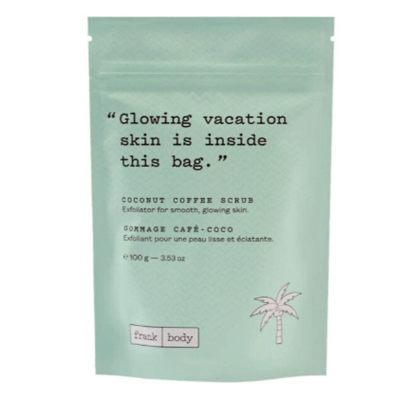 Изображение товара FRANK BODY Скраб для тела Coconut Coffee, 100 г