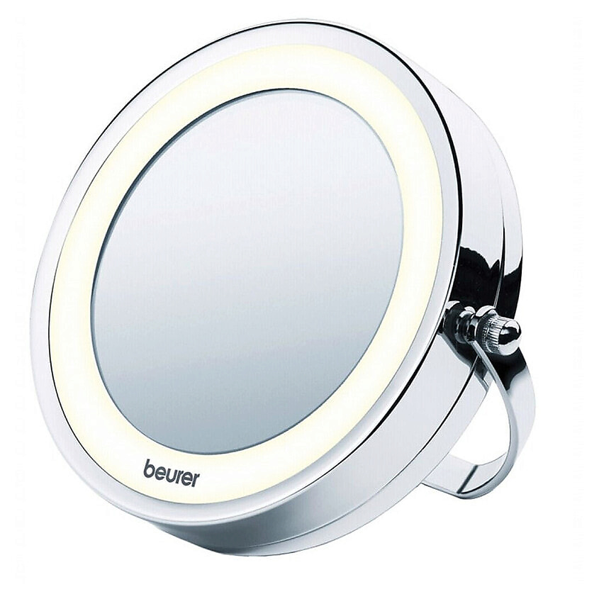 Изображение товара Косметическое зеркало Beurer BS59 с подсветкой 5-кратное увеличение хром