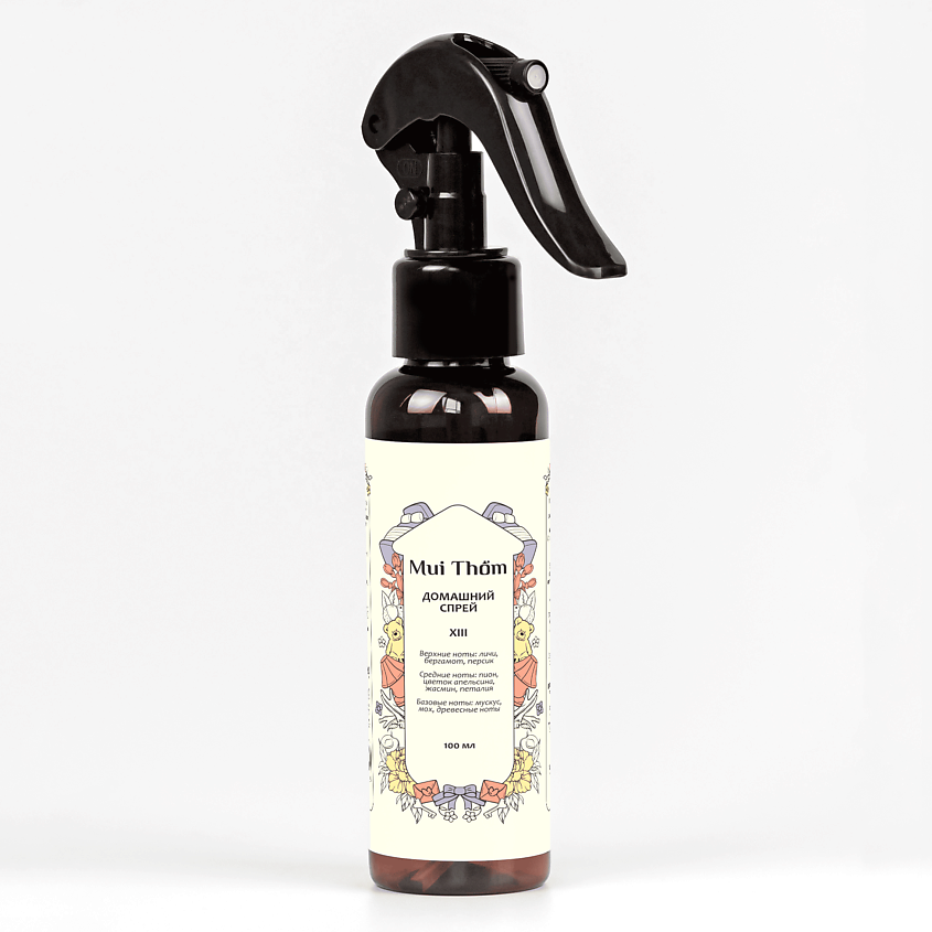 Изображение товара Парфюмированный спрей для дома 100 мл Mui Tho XIV антибактериальный освежитель