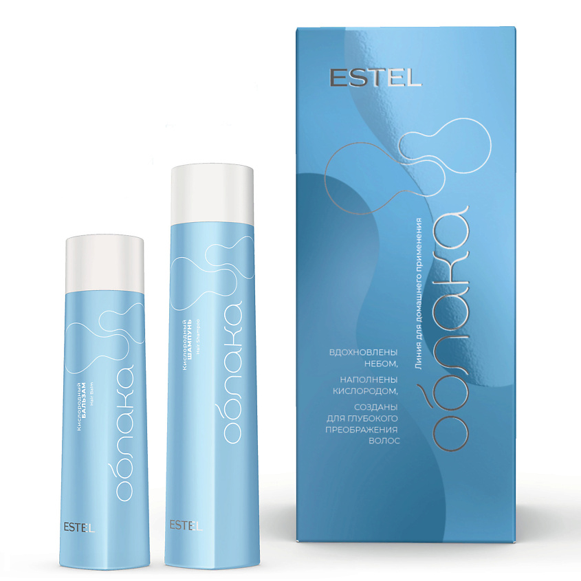 Изображение товара ESTEL PROFESSIONAL Набор для волос и кожи головы Кислородный коктейль ОБЛАКА, 300 мл; 250 мл