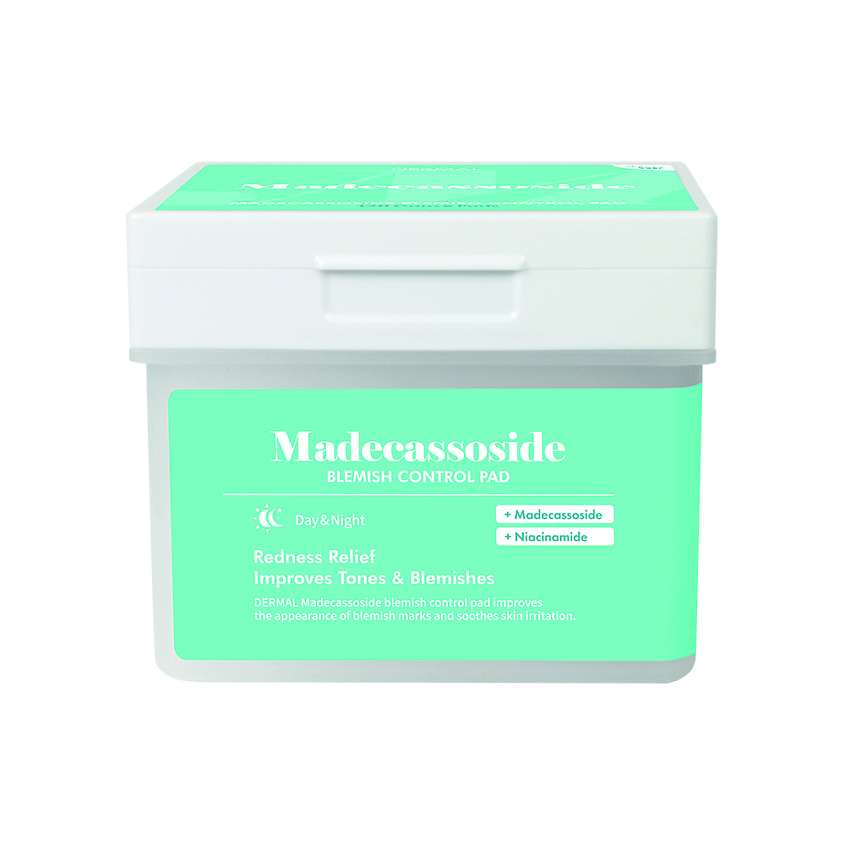 Изображение товара DERMAL Корректирующие пэды с экстрактом мадекассосида, 200 мл